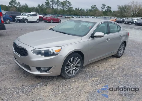 2015 Kia Cadenza Premium из США, поврежденный, VIN KNALN4D72F5181219